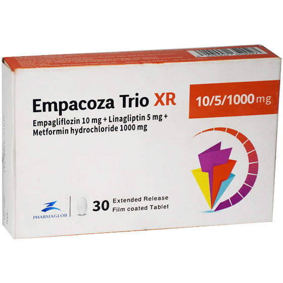 Empacoza Trio XR 10/5/1000mg 30 Tablets