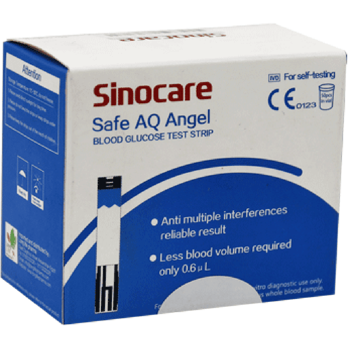 Sinocare Blood Glucose Test 50 Strip