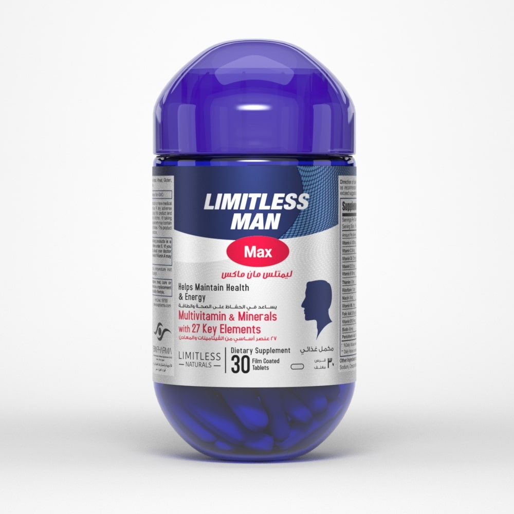 Limitless Man Max 30 Film Coated Tablet image number 0