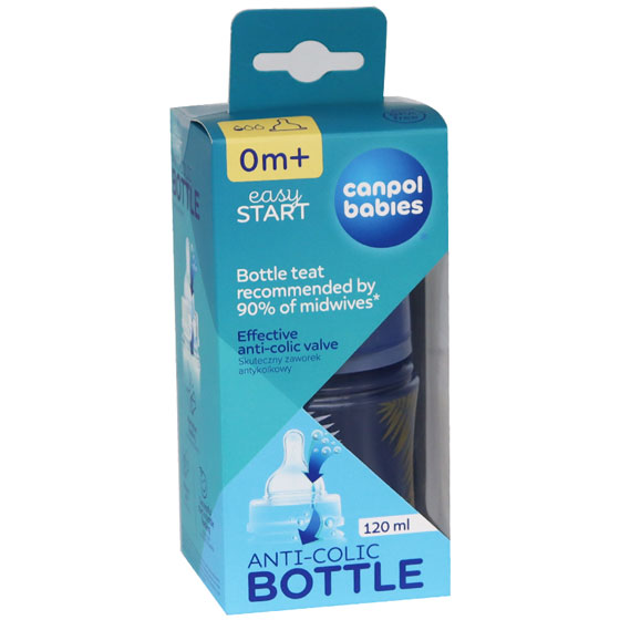 Canpol Easystart Bottle ( 0 Month+ )120ml