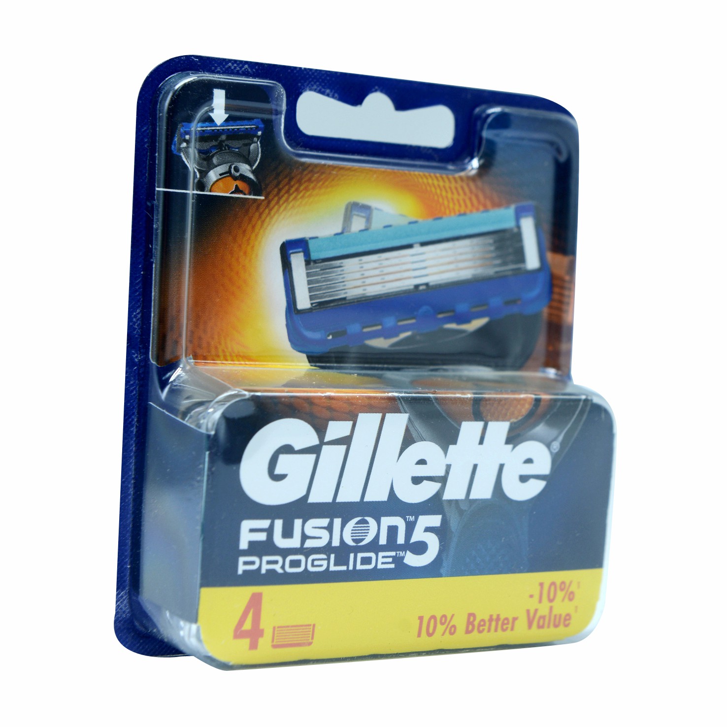 Gillette Fusion Proglide Blades 4 Pieces