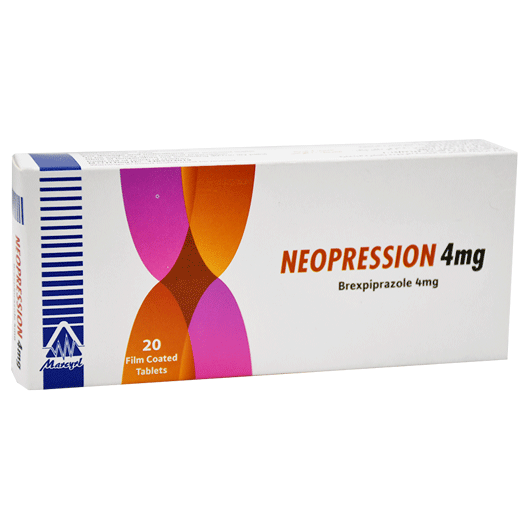 Neopression 4mg 20 Film Coated Tablet