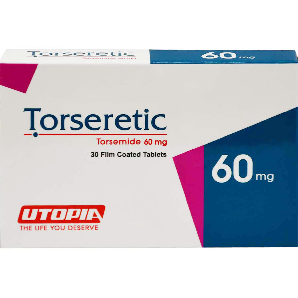 Torseretic 60 mg 30 Film Coated Tablets