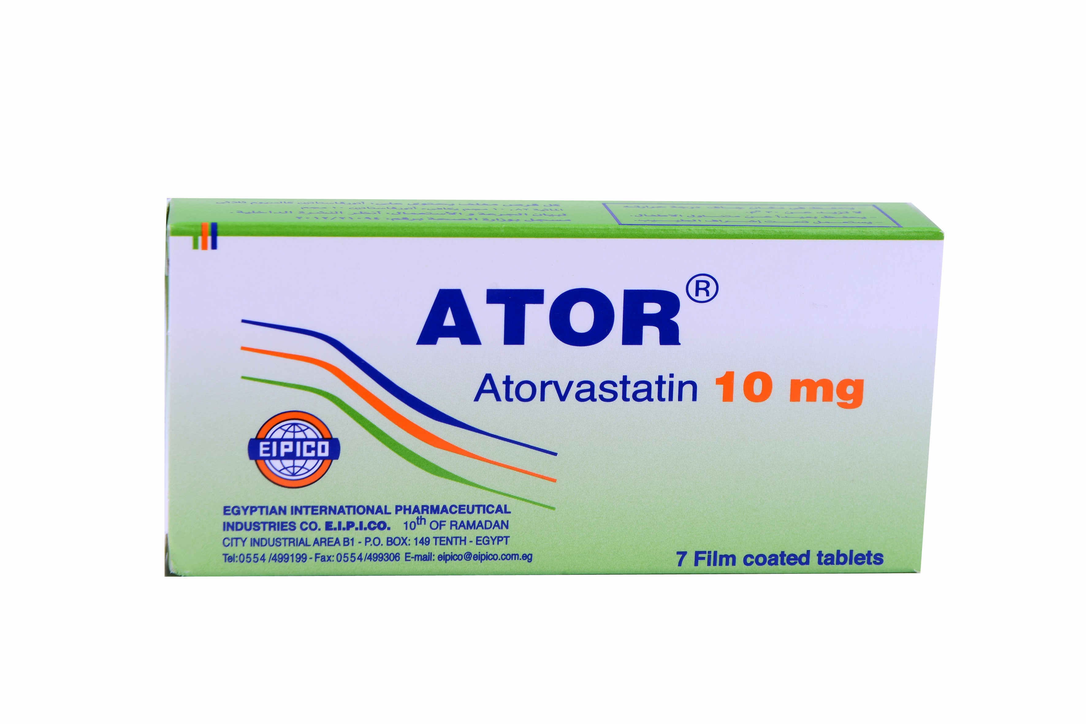 Ator 10mg 7 Tablets