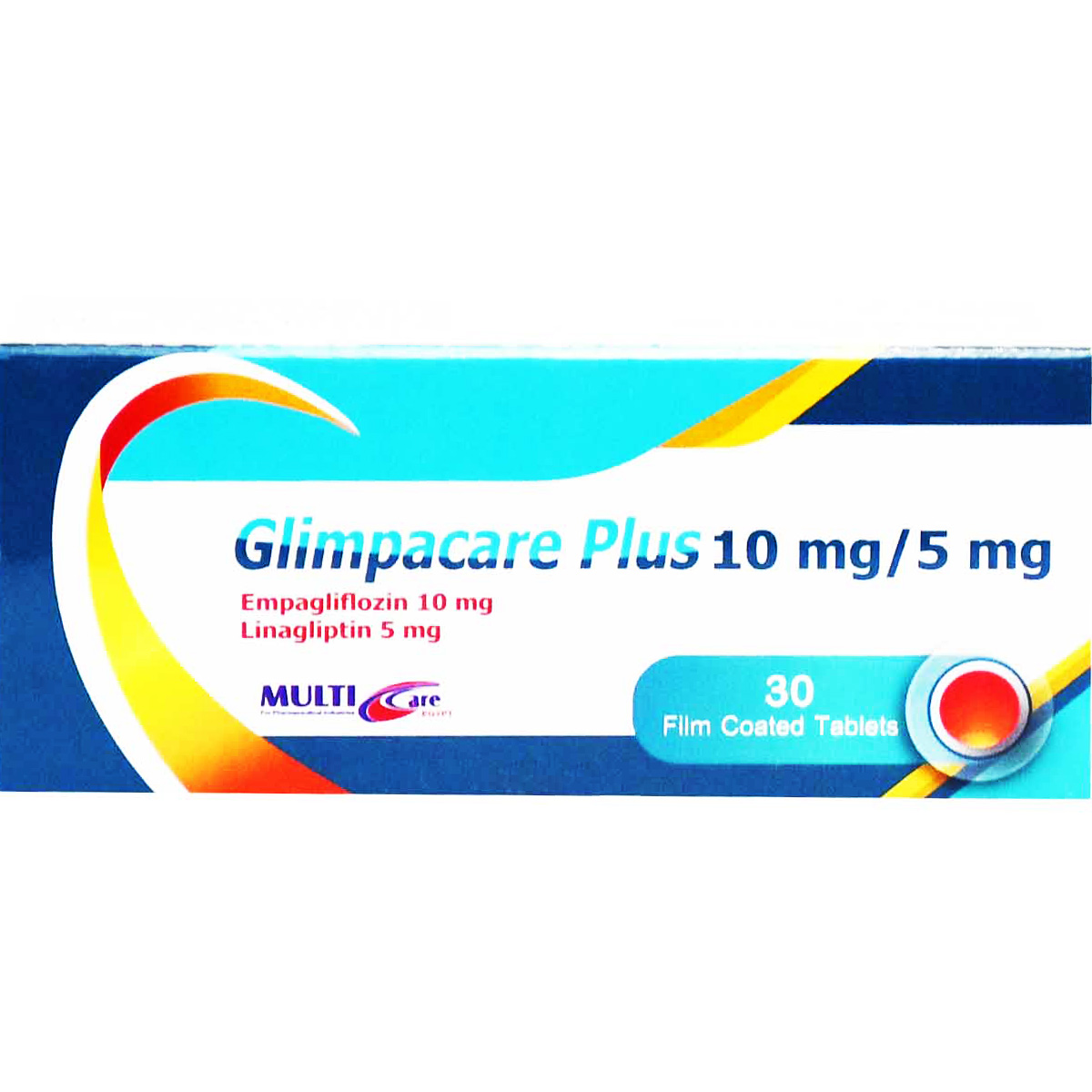 Glimpacare Plus 10 mg/5 mg 30 Film Coated Tablets