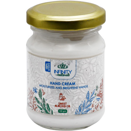 Infinity Naturals Sweet Almond Oil Hand Cream 150gm