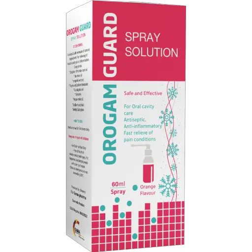 Orogam Guard Orange Flavor 50ml Oral Spray