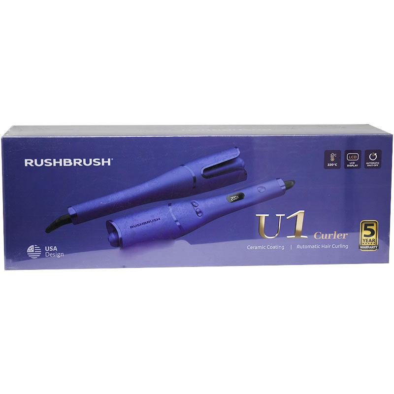 Rush Brush U1 Curler Purple
