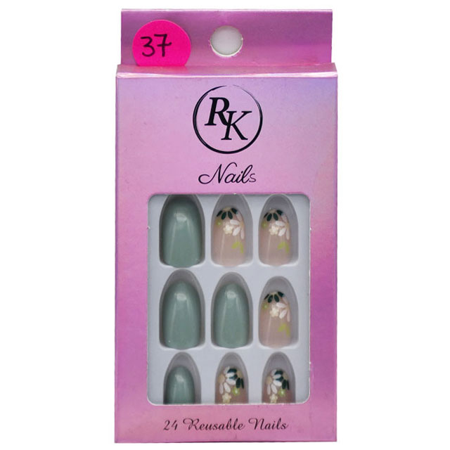 RK Reusable Nails 24 pieces/37