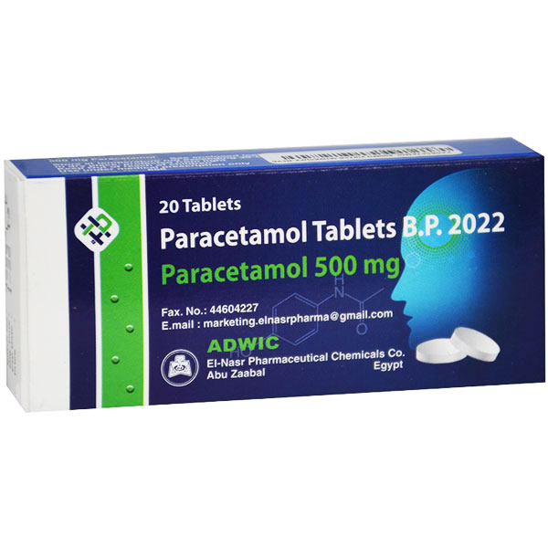 Paracetamol 500mg 20 Tablets