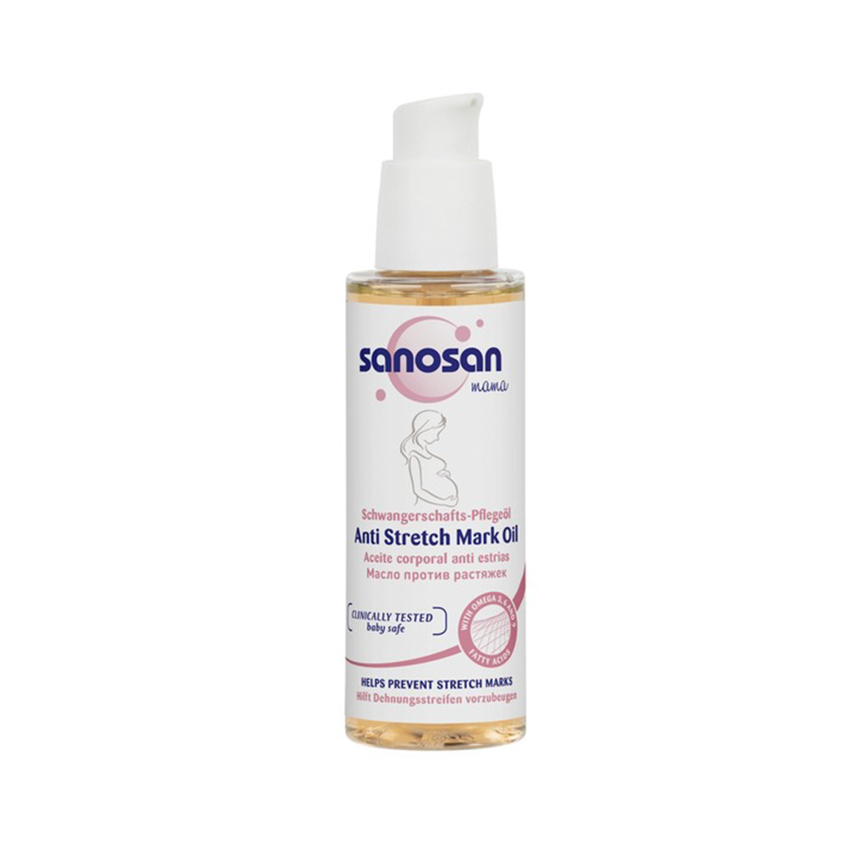 Sanosan Mama Anti Stretch Mark Oil 100M