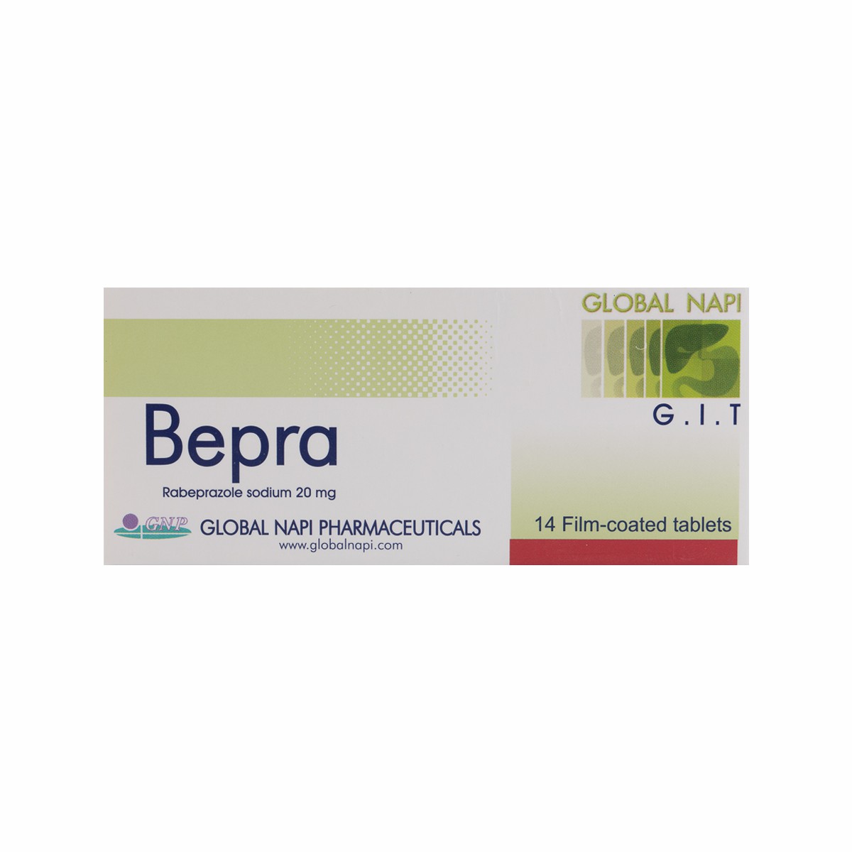 Bepra 20mg 14 Tablets