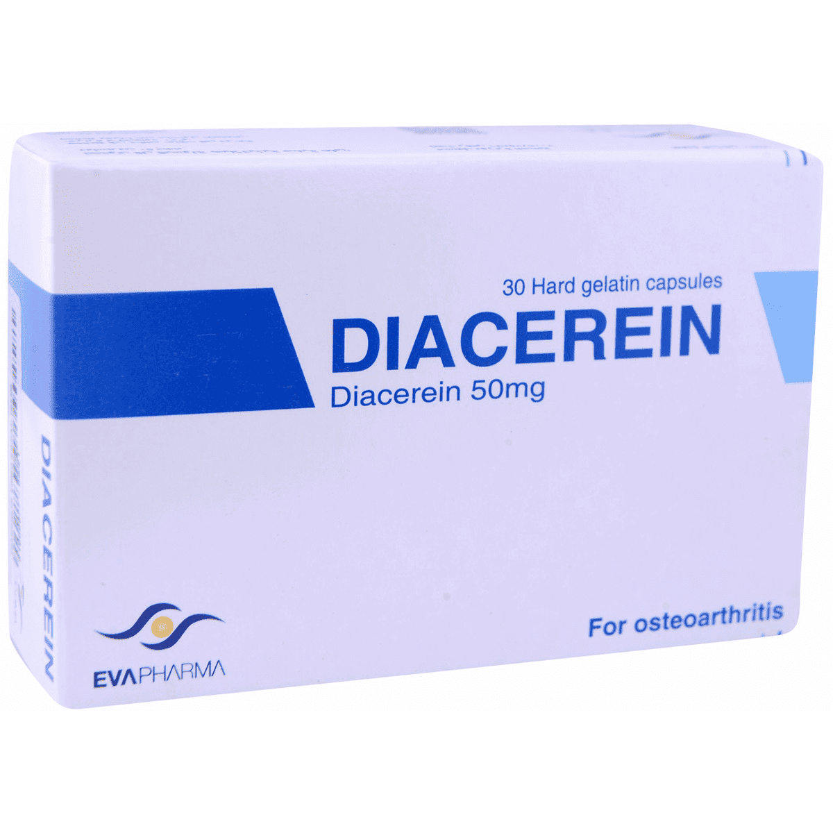 Diacerein 50mg 30 Capsules