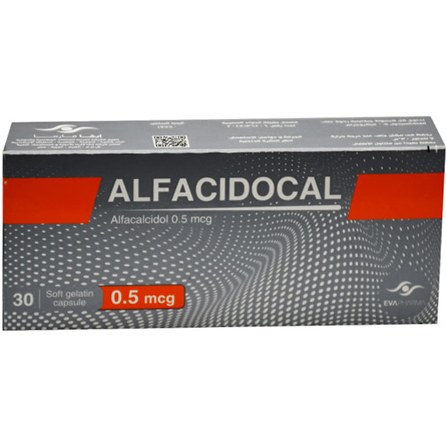 Alfacidocal 0.5&mu; 30 Capsules