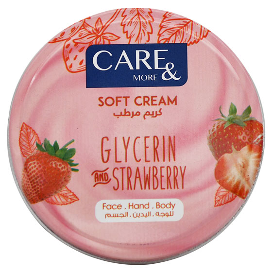 Care&More Glycerin Strawberry Soft Cream 75ml