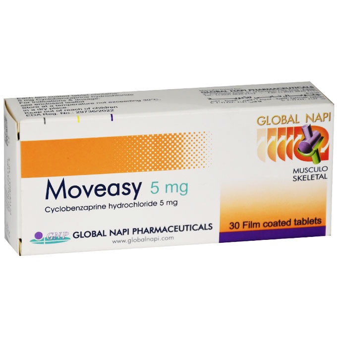 Moveasy 5mg 30 Film Coated Tablets
