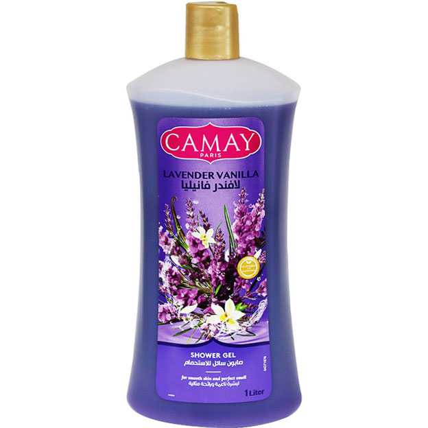 Camay Lavender Vanilla Shower Gel 1 Liter