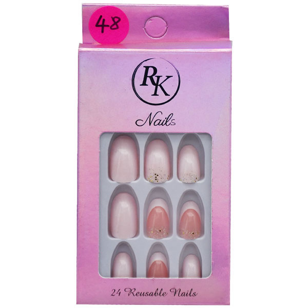 RK Reusable Nails 24 pieces/48