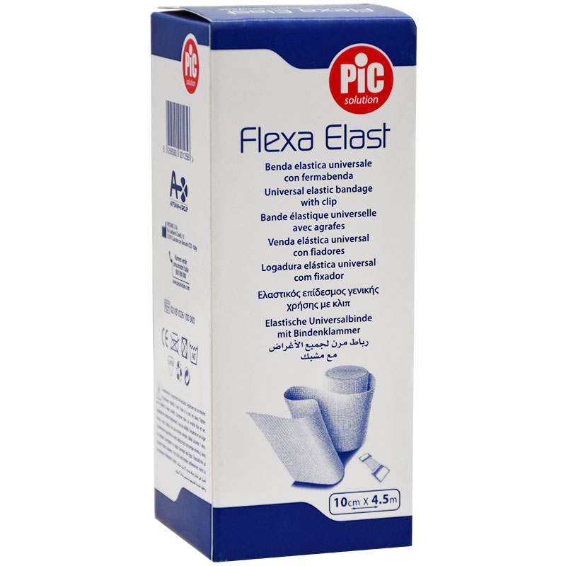 Elastic Bandage Flexa Elast10Cmx4.5M Pic