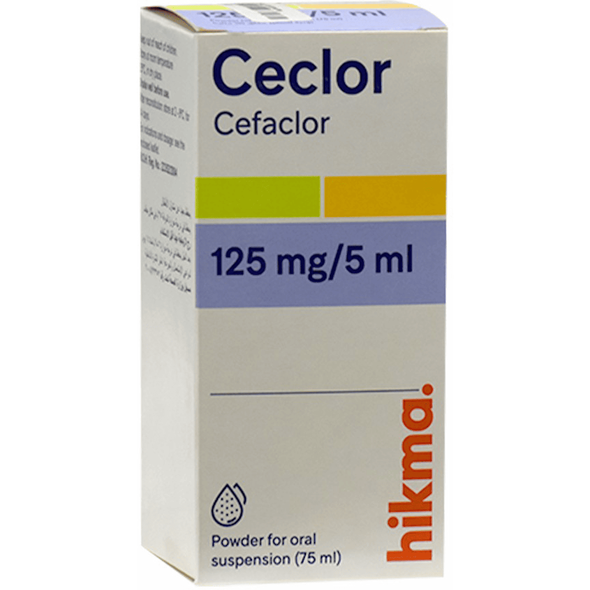 Ceclor 125mg (75ml) Suspension