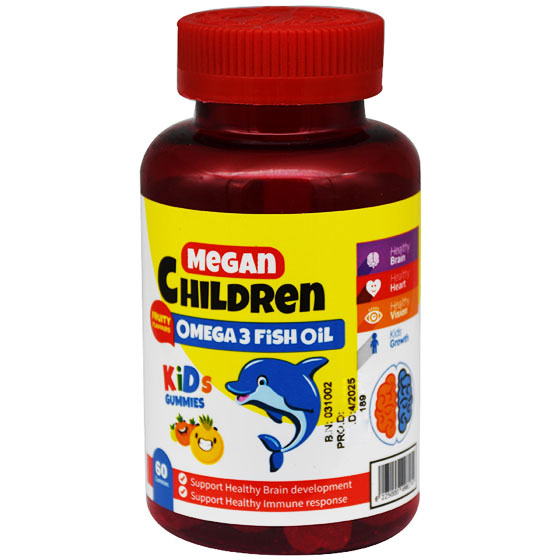 Megan Children Omega 3 Fish Oil 60 Gummy