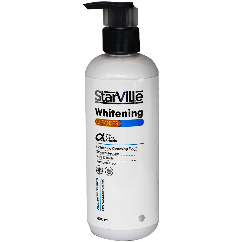 Starville Whitening Cleansing Foam For All Skin 400ml
