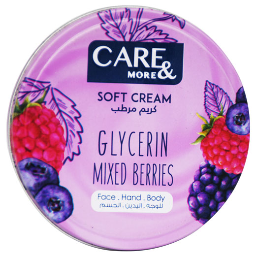 Care & More Glycerin Mixed Berries Soft Cream 75ml