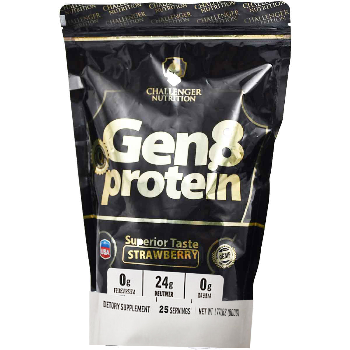 Chanllenger Nutrition Gen 8 Protein Strawberry 800 gm