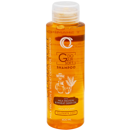 G Doux Soft Milk Protein and Wheat Germ Oil Shampoo 400ml