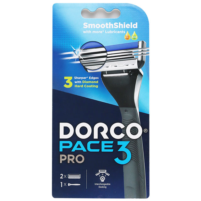 Dorco Pace 3 Pro (Razor + 2 Blades)