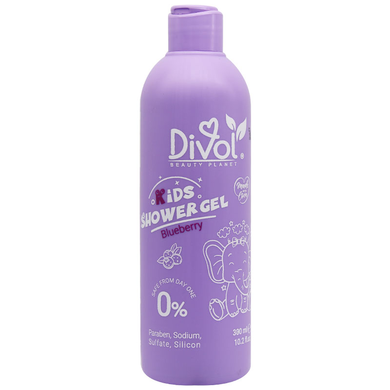 Divol Kids Shower Gel Blueberry 300ml