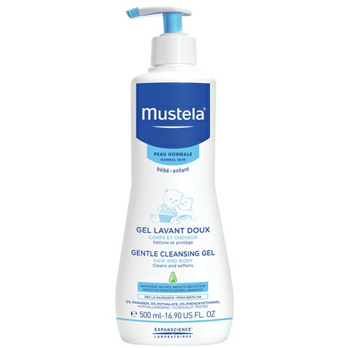Mustela Baby Gentle Cleanser Hair & Body Gel 500ml