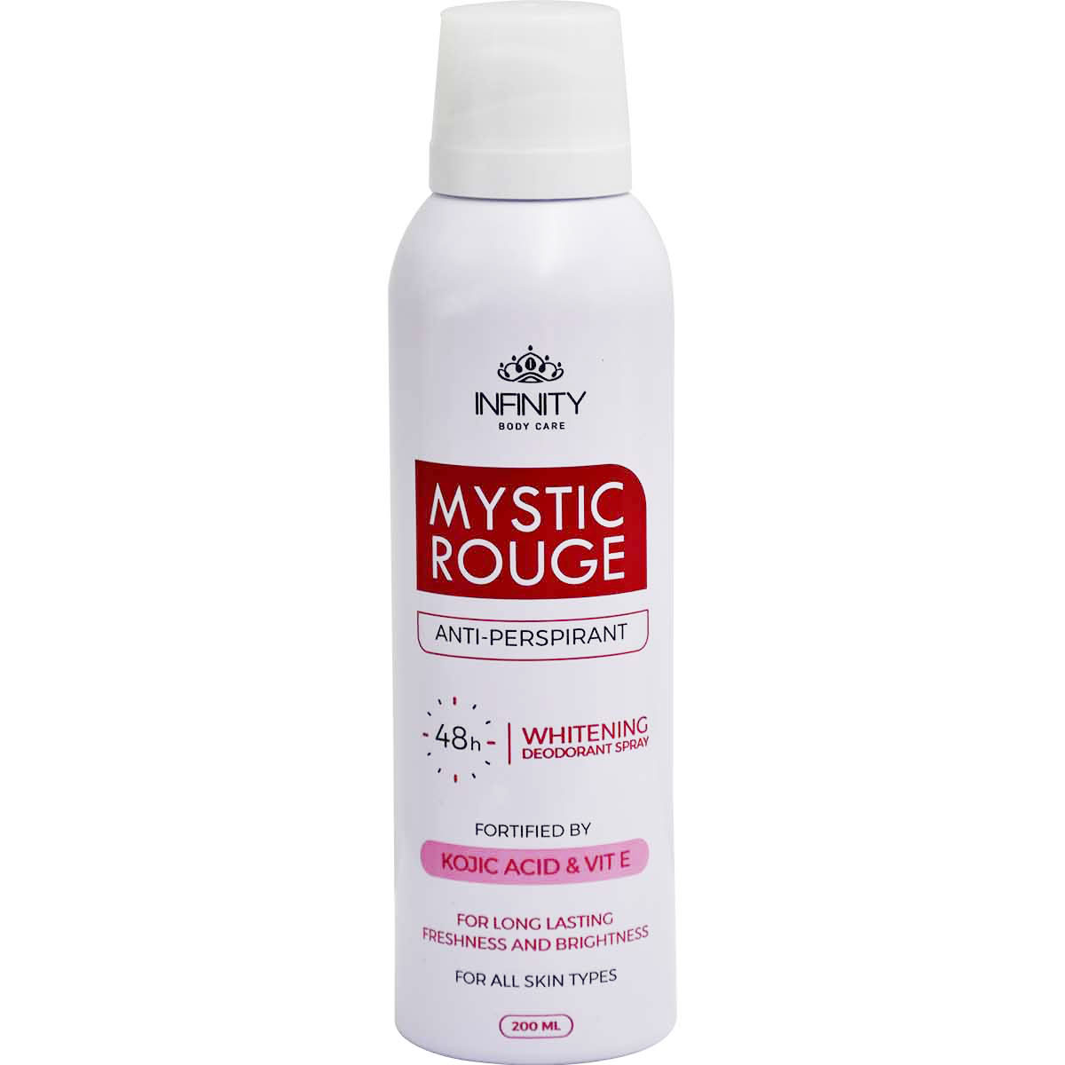 Infinity Mystic Rouge Whitening Deodorant Spray For Women 200ml
