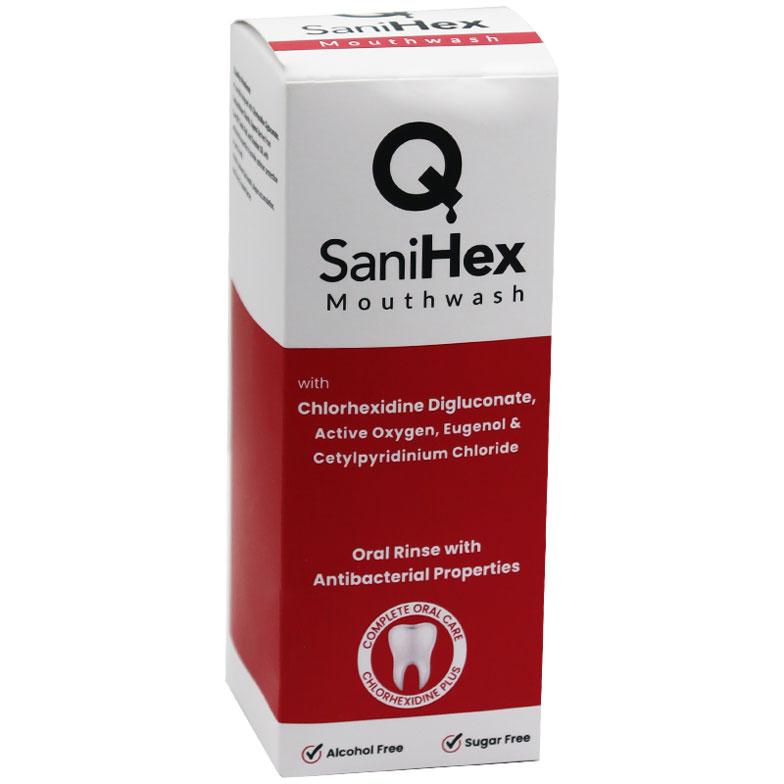 Q Sanihex 120ml Mouth Wash