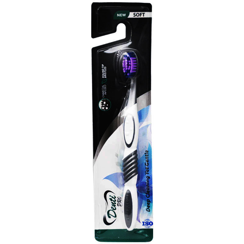 Denti Pro Charcoal Toothbrush Soft
