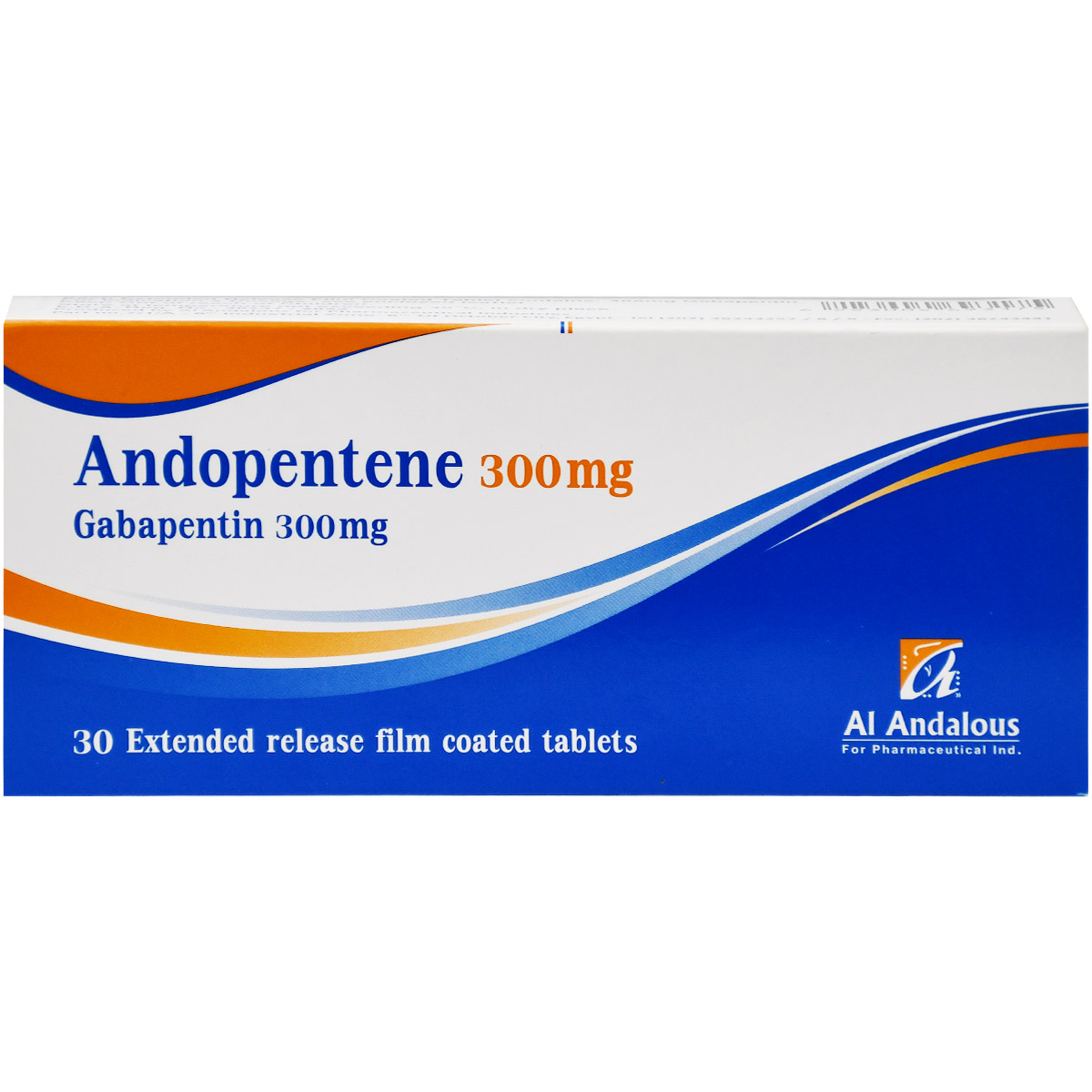 Andopentene 300 mg 30 Tablets
