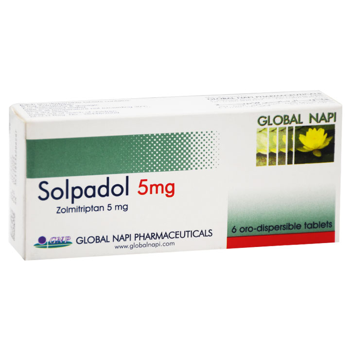 Solpadol 5mg 6 Oro-dispersible Tablet
