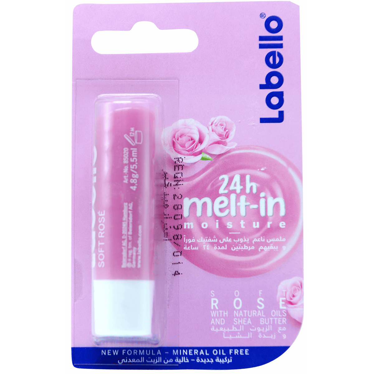 Labello Lip Care Soft Rose 4.8gm