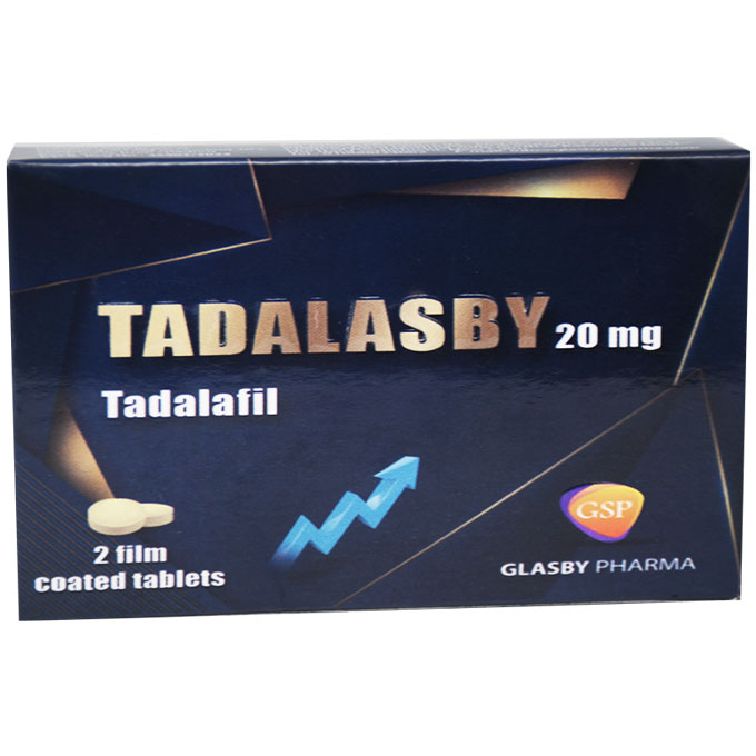 Tadalasby 20mg 2 Film Coated Tablet