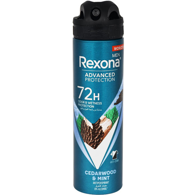 Rexona Men Cedarwood and Mint Deodorant Spray 150ml