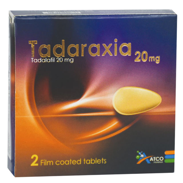 Tadaraxia 20mg 2 Film Coated Tablet