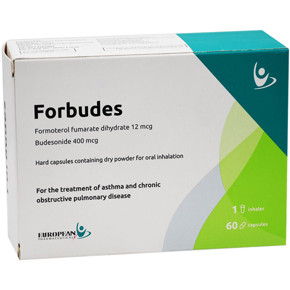 Forbudes (12mcg + 400mcg) 60Oral Inhaler Capsules + 1 Inhaler
