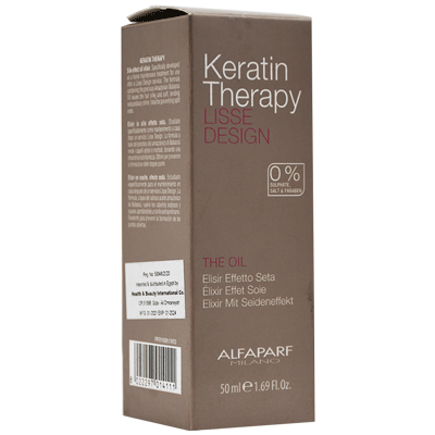 Keratin Therapy Oil With Keratin, Collagen And Babassu Oil 50ml