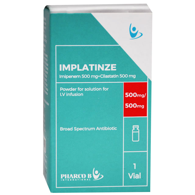Implatinze (500mg+500mg) IV Infusion 1/Vial