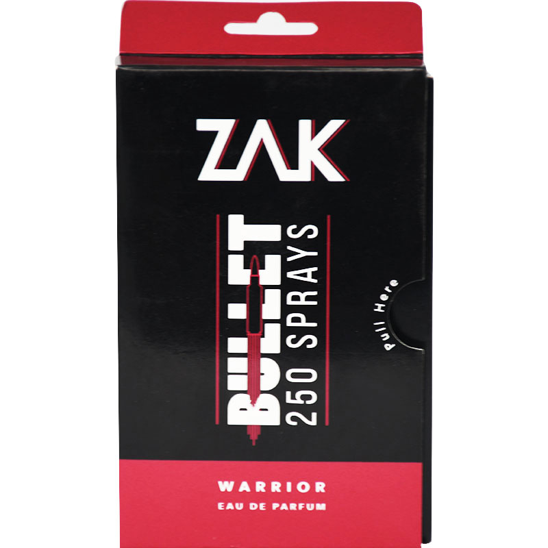 Zak Bullet Warrior Eau De Parfum Spray For Men 25ml