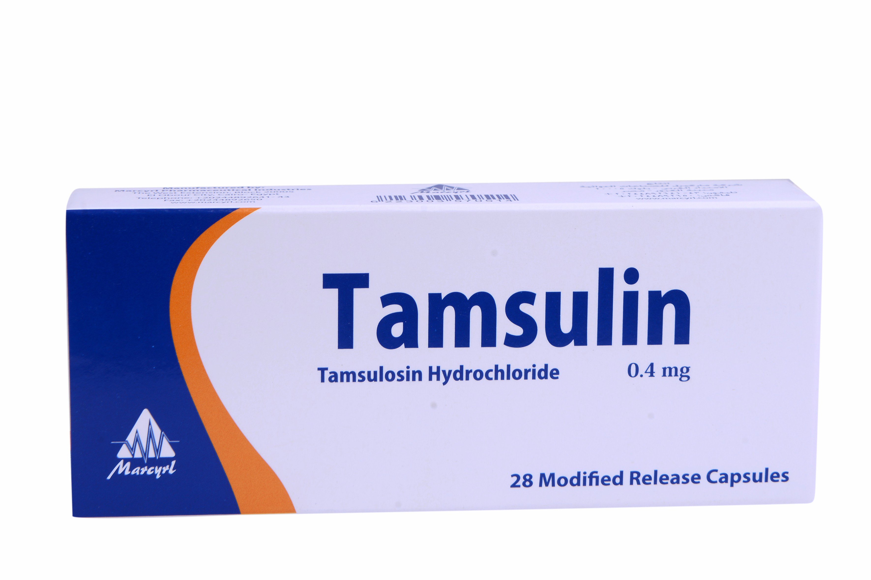 Tamsulin 0.4mg 28 Capsules