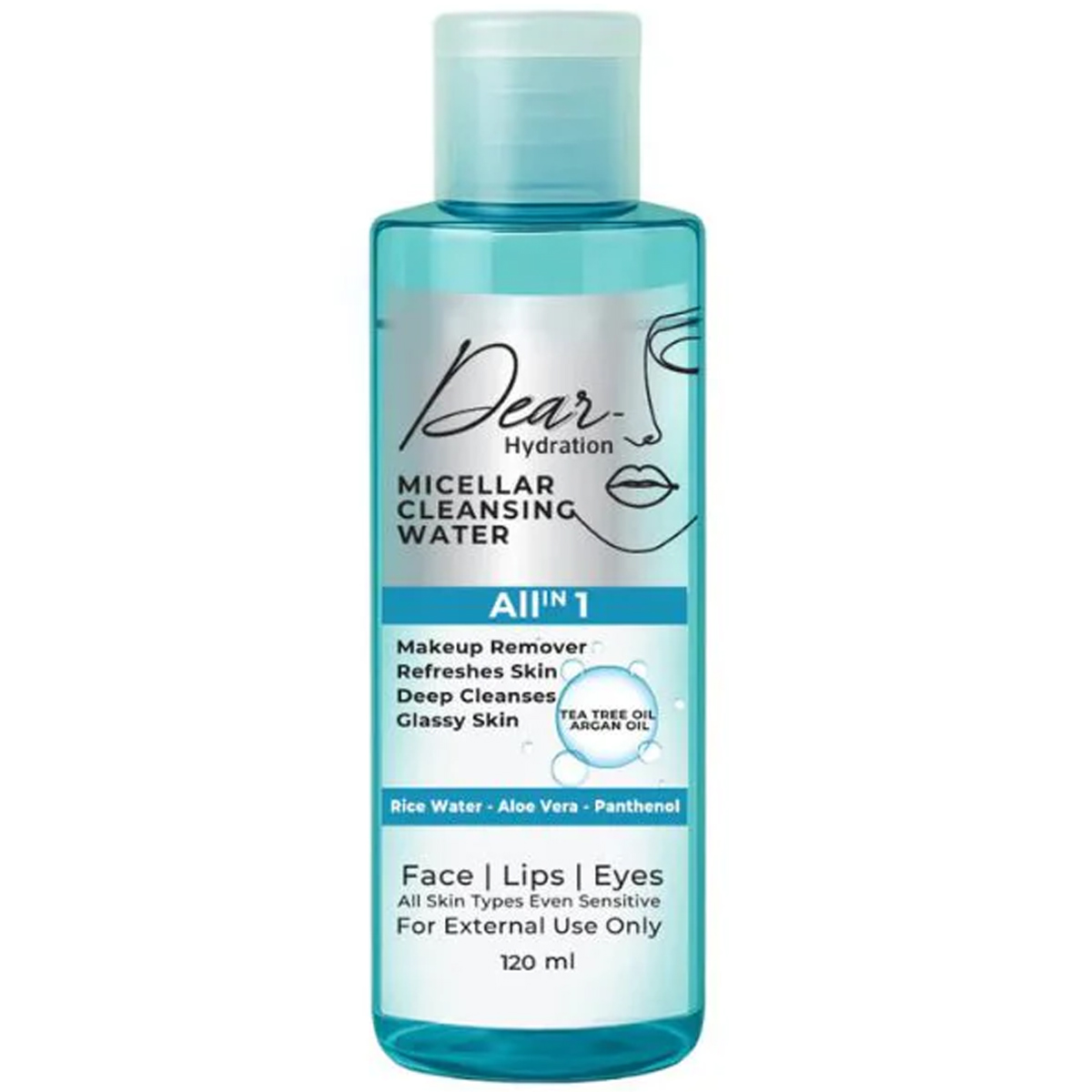 Dear Micellar Cleansing Water Makeup Remover 120 ml