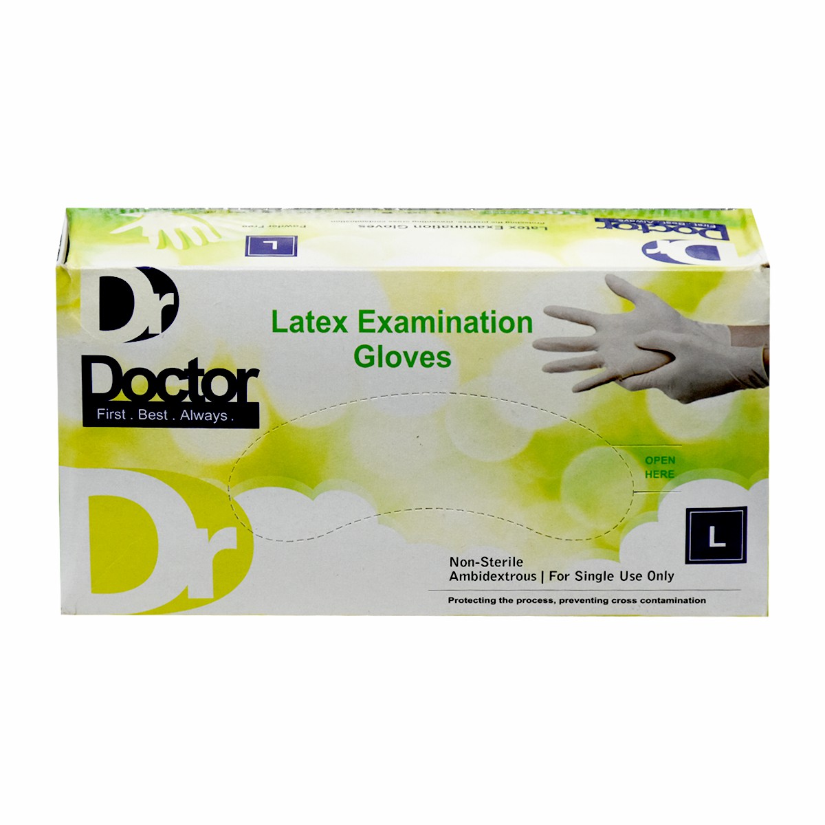 Gloves Latex Prime (L) 100pcs