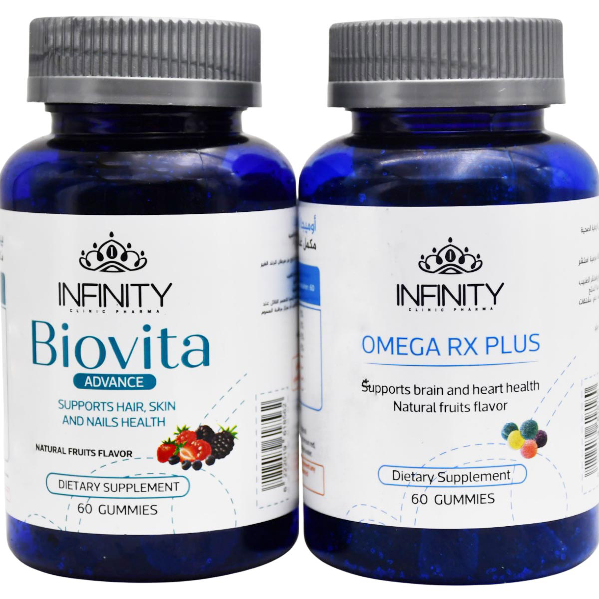 Biovita Advance 60 Gummies + Omega RX Plus 60 Gummies (Offer Pack)