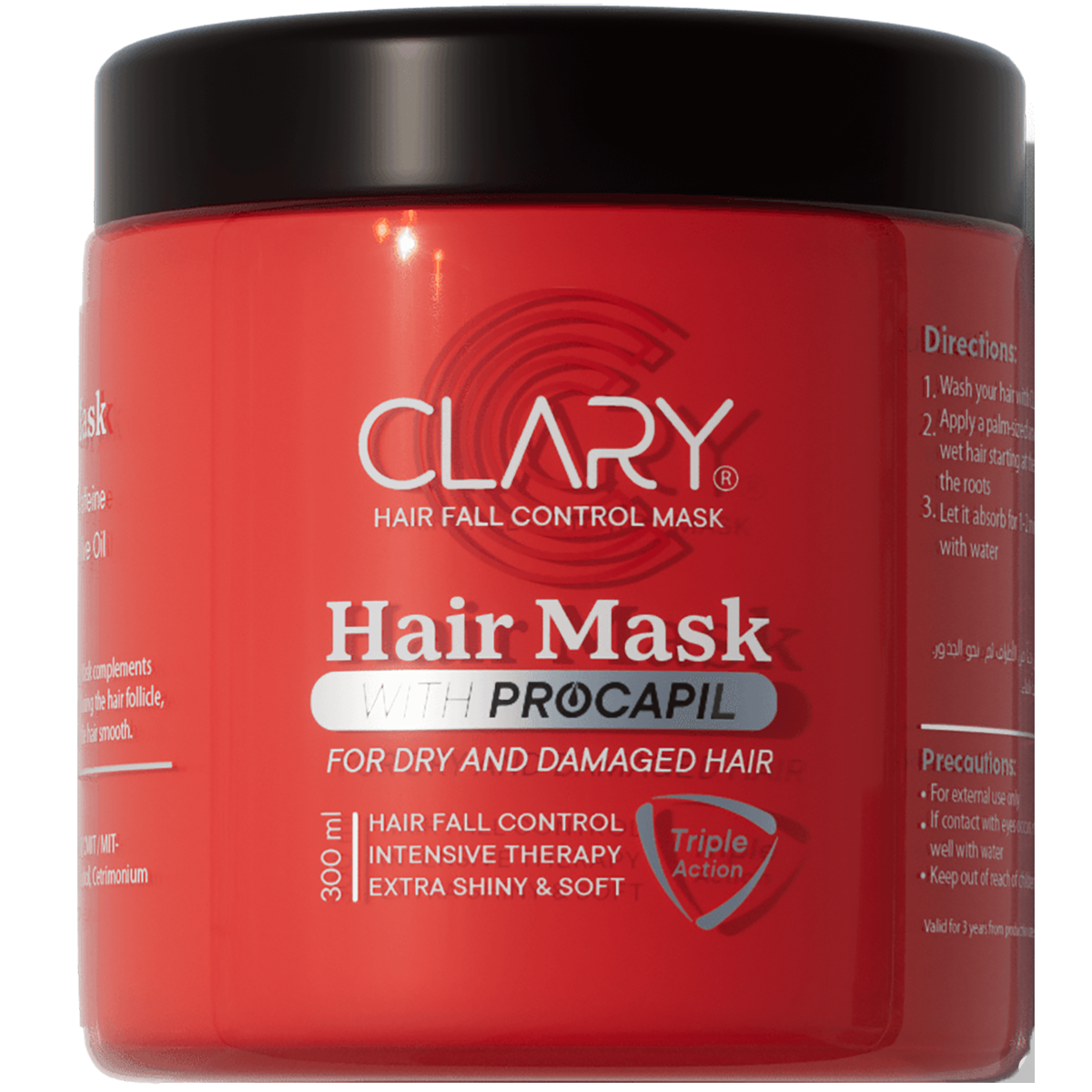 Clary With Procapil Dry & Damaged Hair Mask 300ml